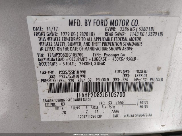 Ford Taurus Se