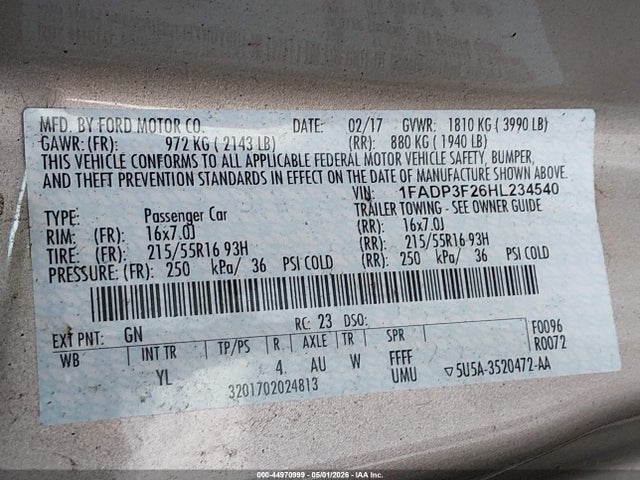 Ford Focus Se