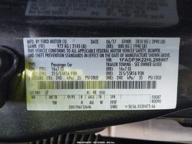 Ford Focus Se