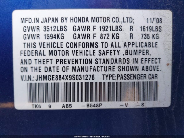 Honda Fit Sport