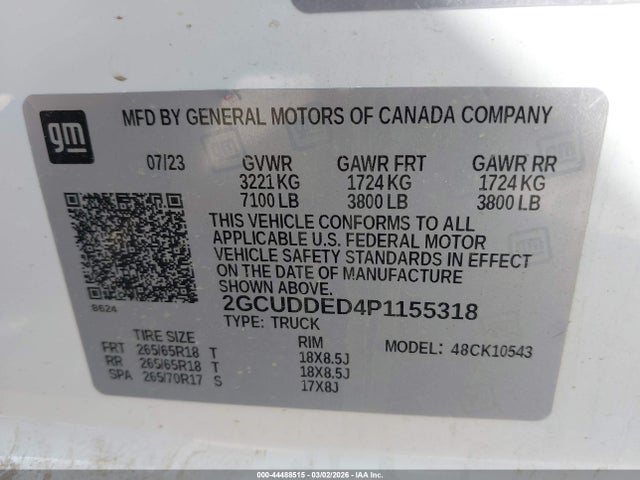 Chevrolet Silverado 1500 4wd  Standard Bed Lt