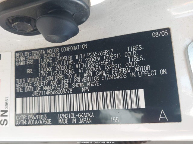 Toyota 4Runner Sr5 Sport V8