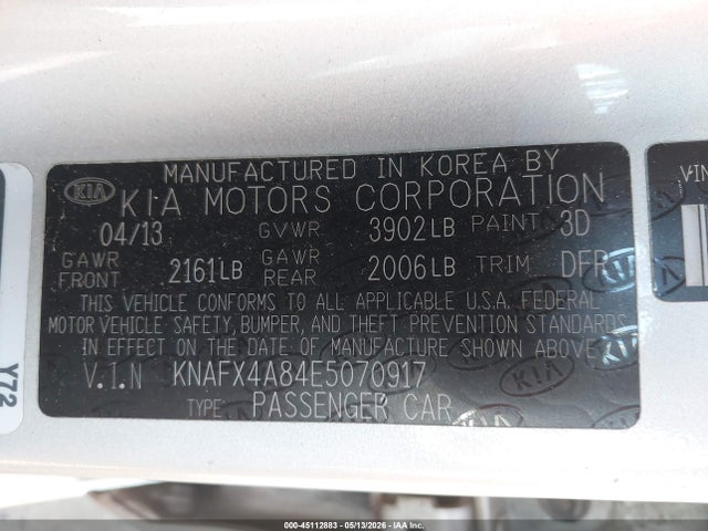 Kia Forte Ex