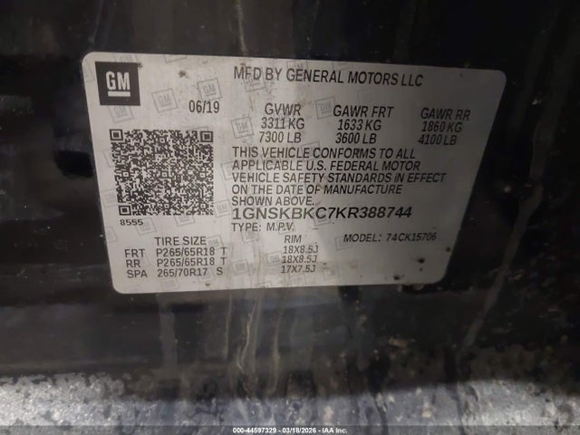 Chevrolet Tahoe Lt