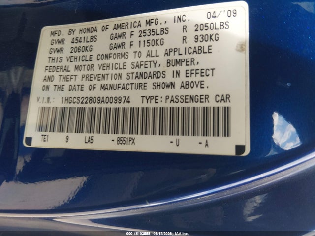 Honda Accord 3.5 Ex-l