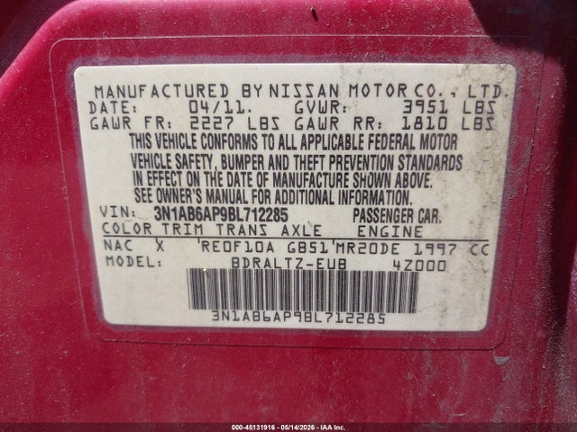 Nissan Sentra 2.0s