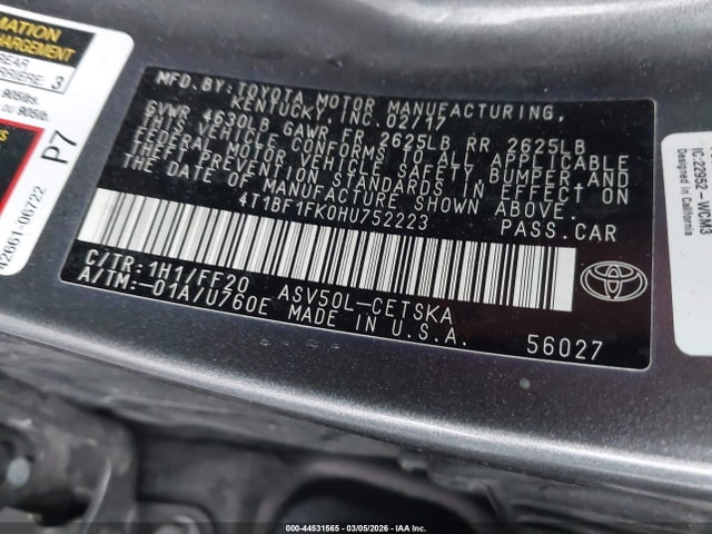 Toyota Camry Se
