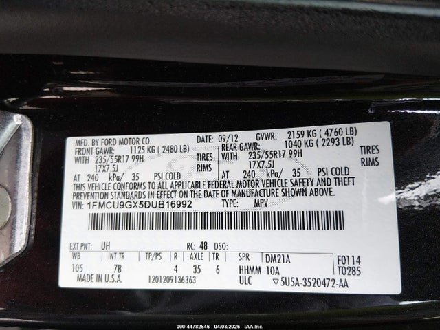 Ford Escape Se