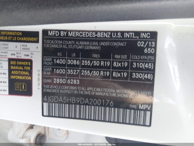 Mercedes-Benz M-Class 4matic