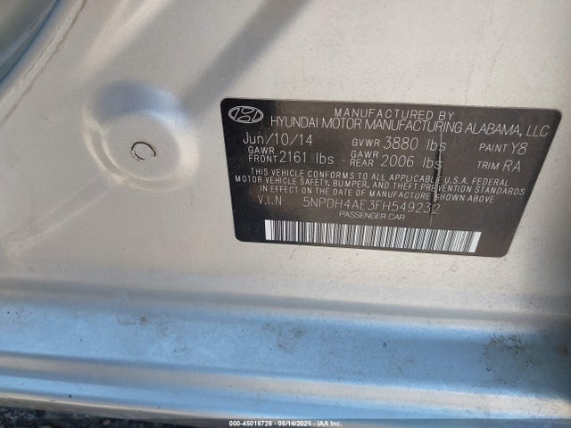 Hyundai ELANTRA Se