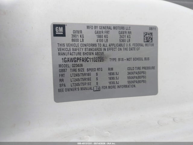 Chevrolet Express Ls