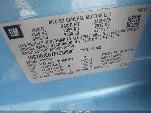 Chevrolet Silverado 2500 Wt