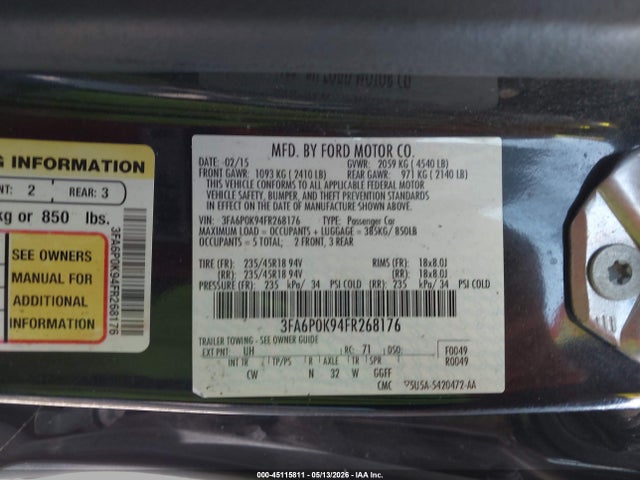 Ford Fusion Titanium