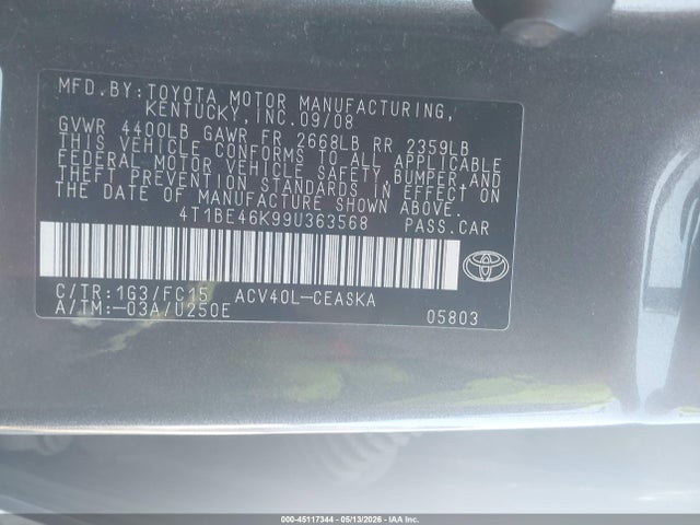 Toyota Camry Se