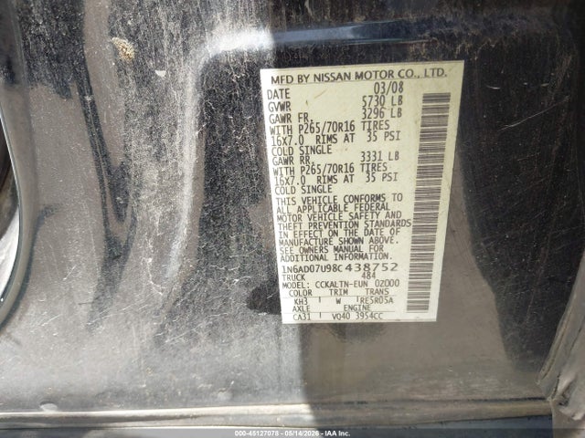 Nissan Frontier Se