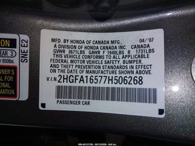 Honda Civic Lx