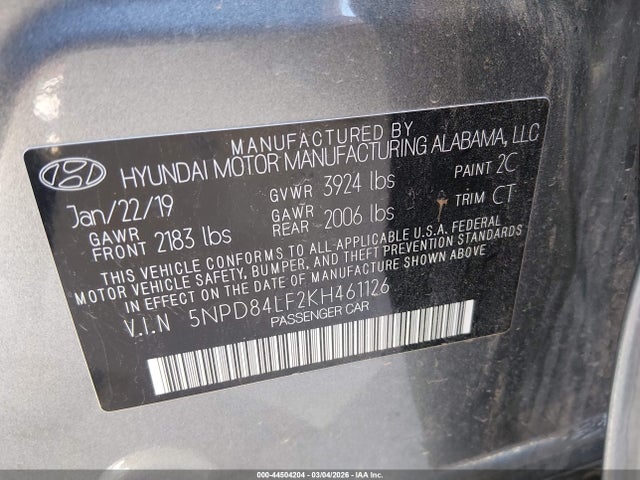 Hyundai ELANTRA Limited