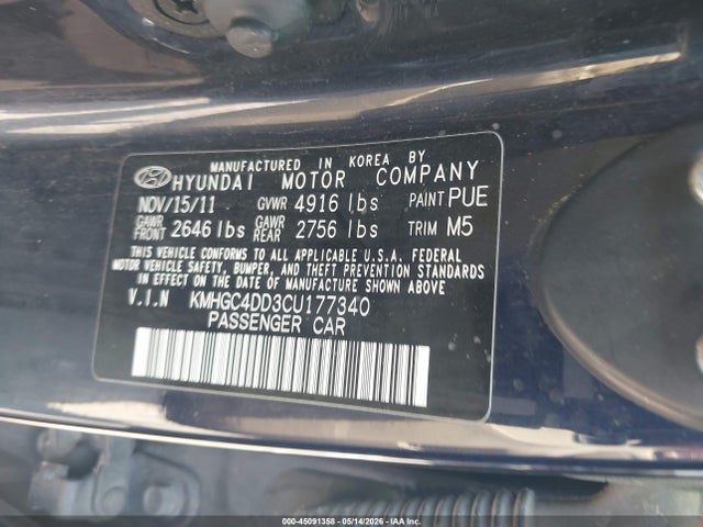 Hyundai Genesis 3.8