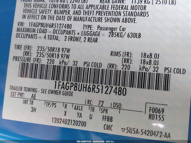 Ford Mustang Ecoboost Premium
