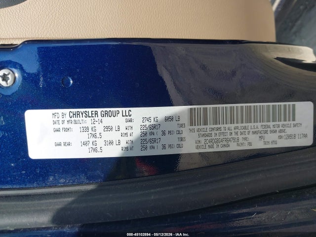 Dodge Grand Caravan Se