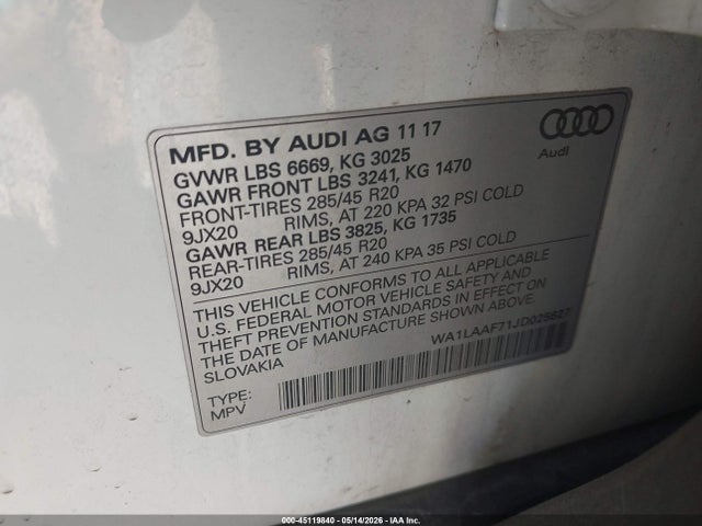 Audi Q7 3.0t Premium