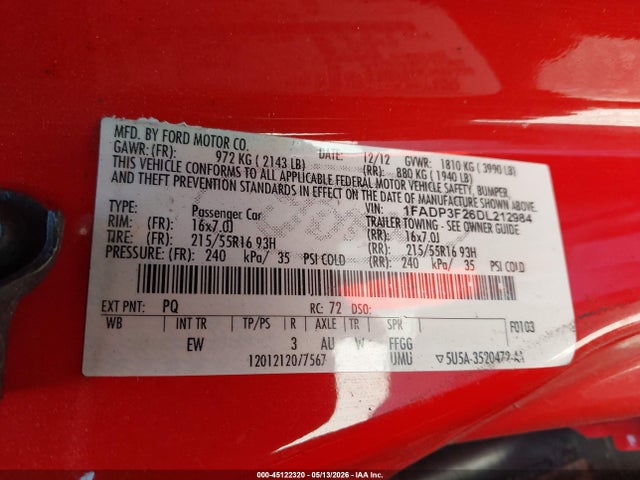 Ford Focus Se