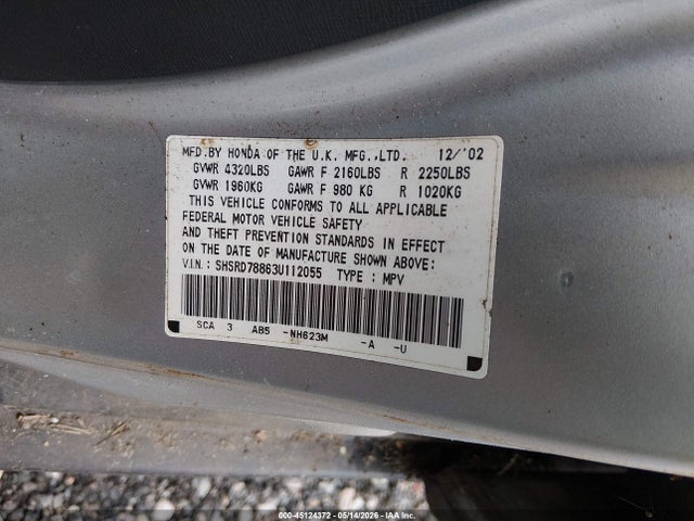 Honda CR-V Ex