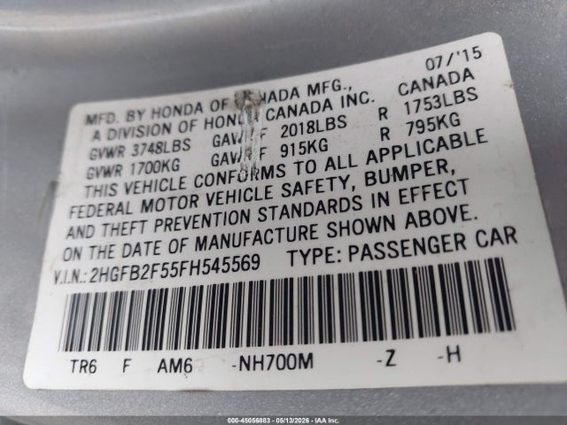 Honda Civic Lx