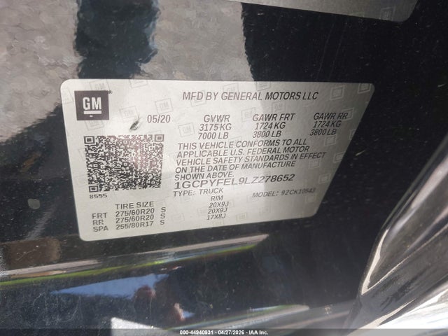 Chevrolet Silverado 1500 4wd  Short Bed Lt Trail Boss