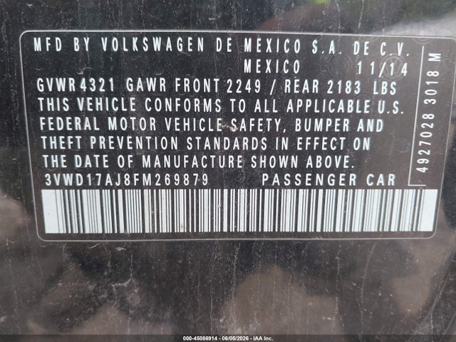 Volkswagen Jetta 1.8t Se