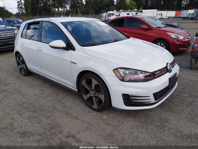Salvage Volkswagen Golf Image