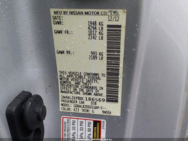 Nissan Altima 2.5 S