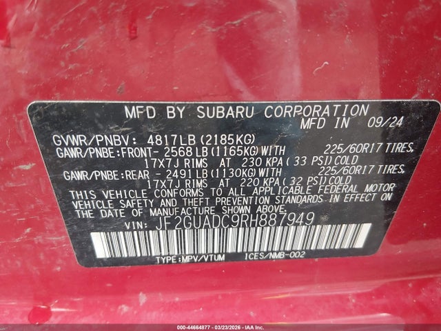 Subaru Crosstrek Premium