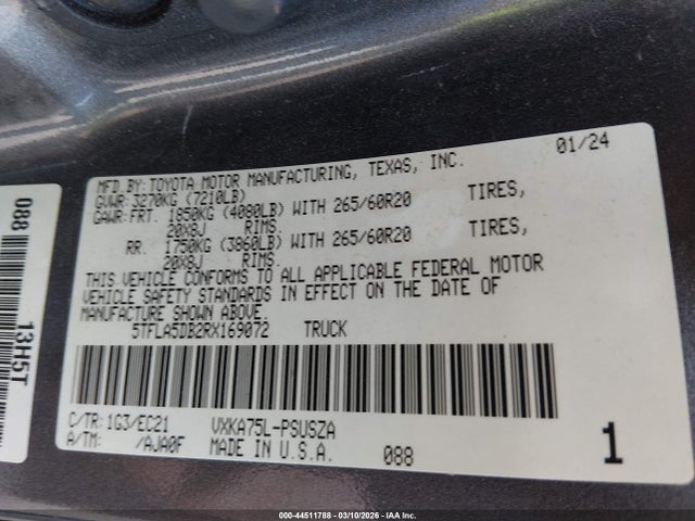 Toyota Tundra Sr5