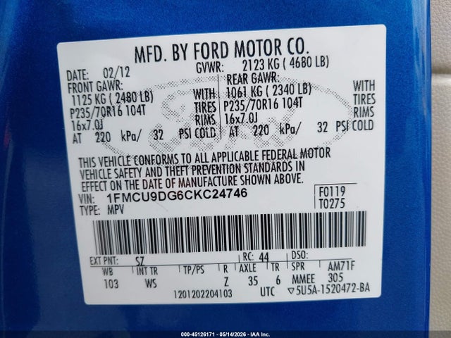 Ford Escape Xlt
