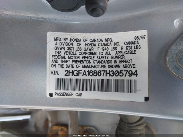 Honda Civic Ex