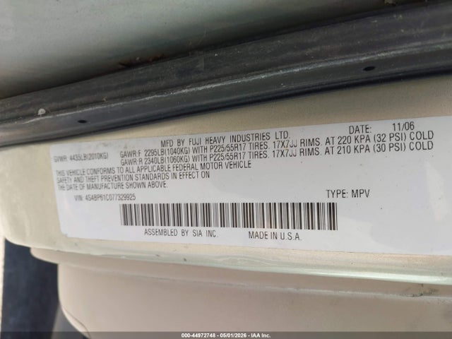Subaru Outback 2.5i
