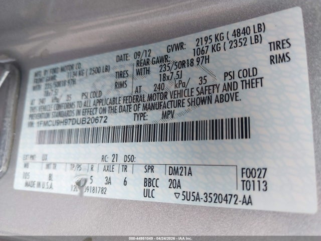 Ford Escape Sel