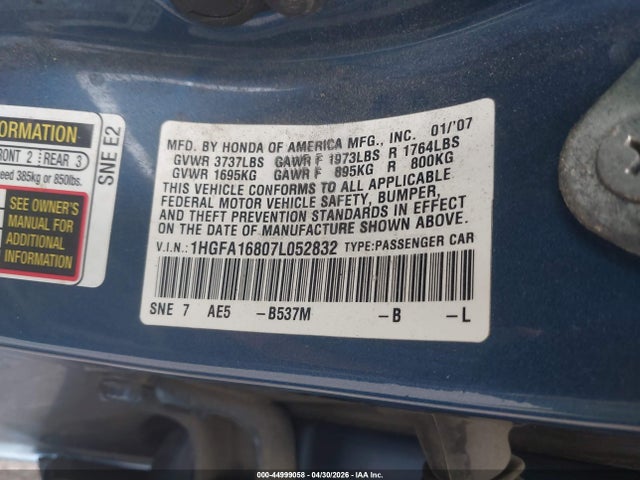 Honda Civic Ex