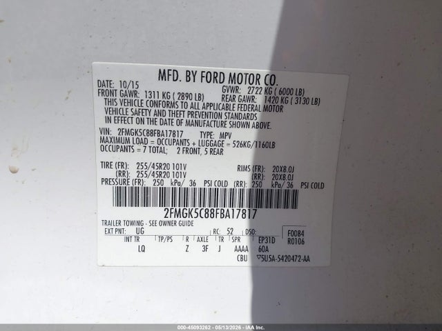 Ford Flex Sel