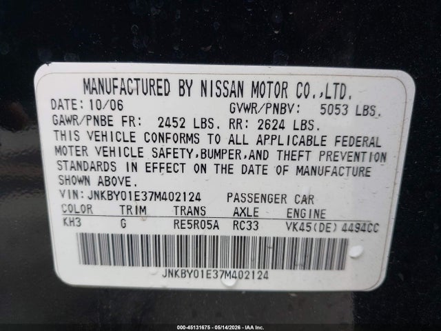 INFINITI M45