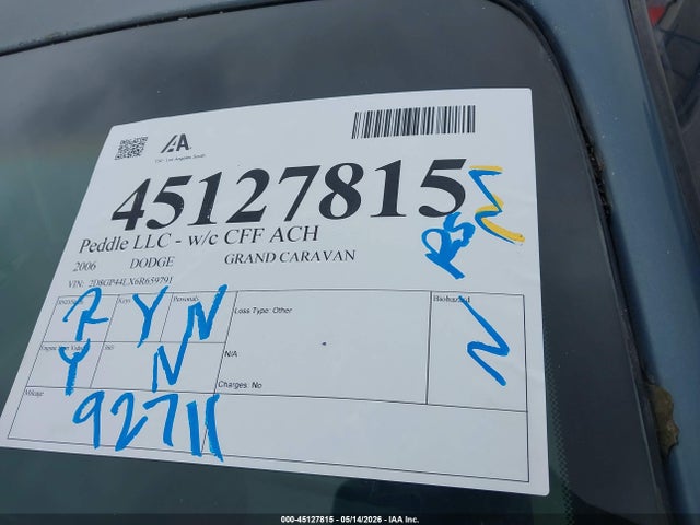 Dodge Grand Caravan Sxt