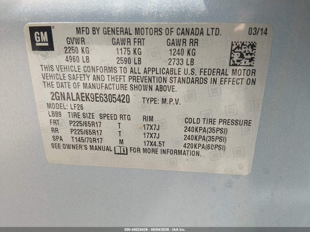 Chevrolet Equinox Ls