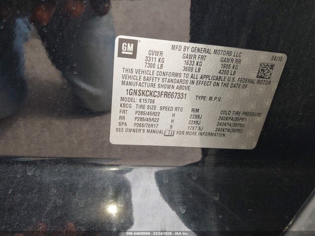 Chevrolet Tahoe Ltz