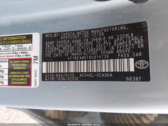 Toyota Camry Se
