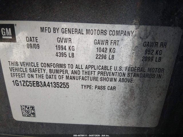 Chevrolet Malibu Lt
