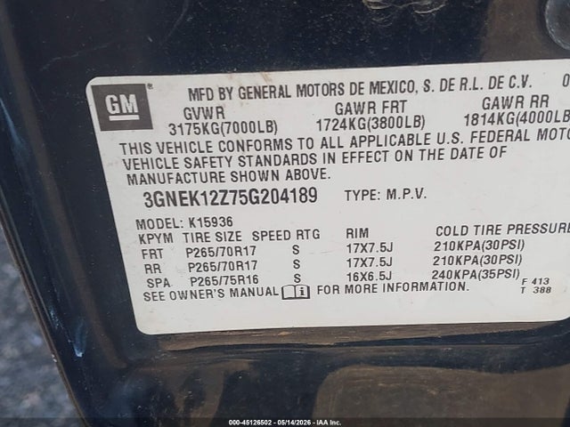 Chevrolet Avalanche 1500 Z71