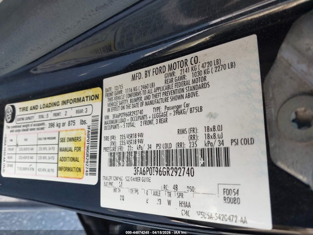Ford Fusion Se