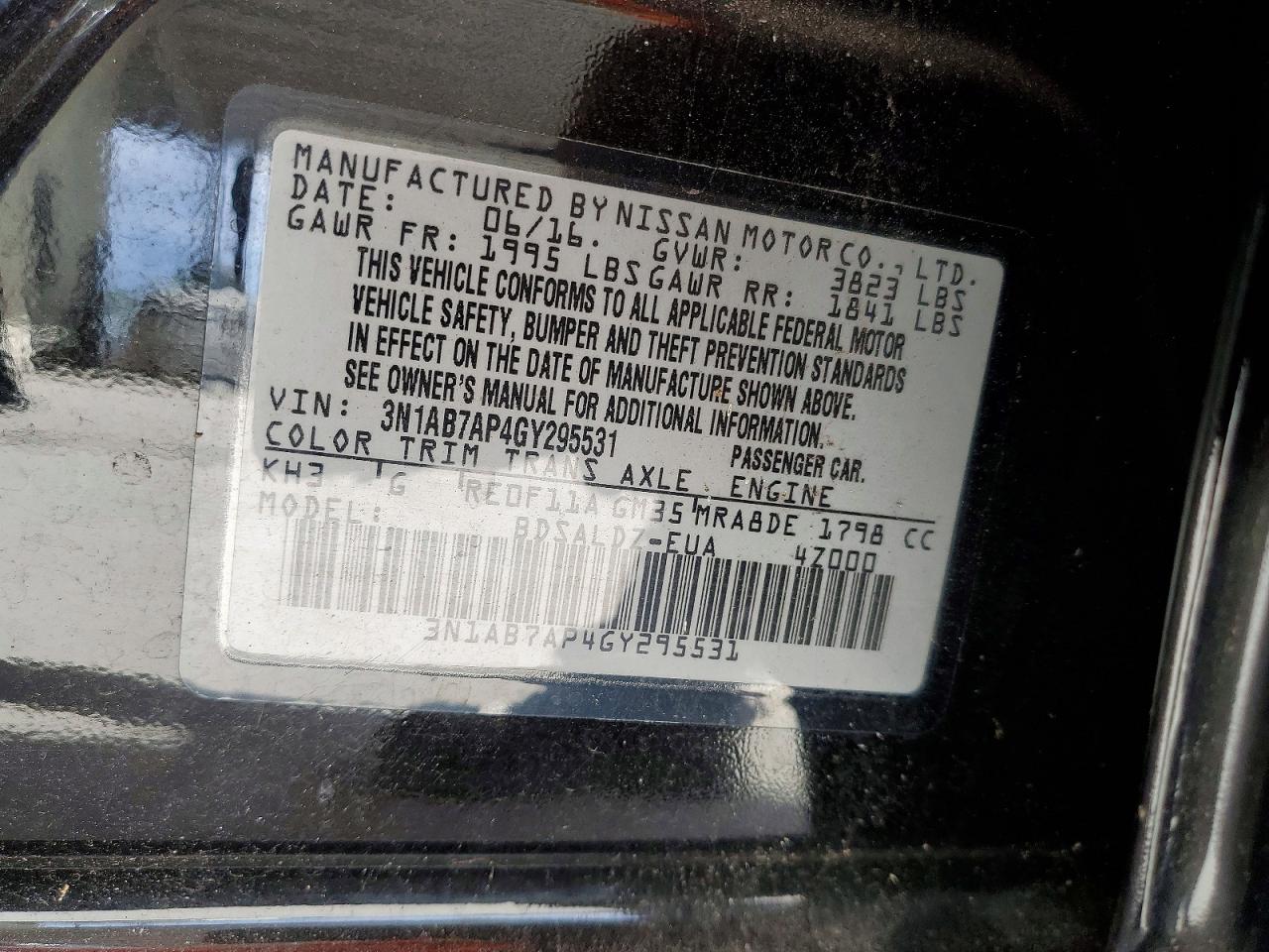 Nissan Sentra Sv