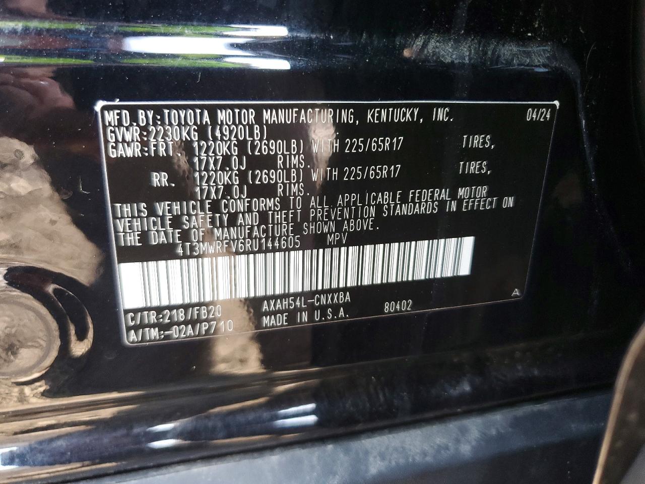Toyota RAV4 Le